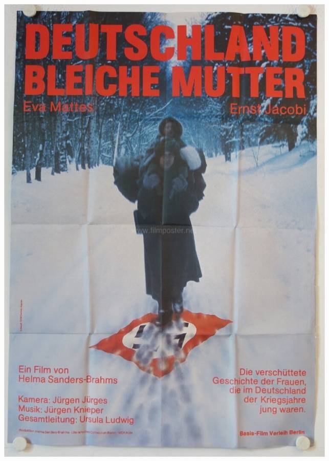 Germany Pale Mother original release german double-panel movie poster